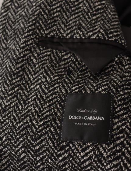 Dolce & Gabbana Gray Cotton Single Breasted Fantasy Blazer - Ellie Belle