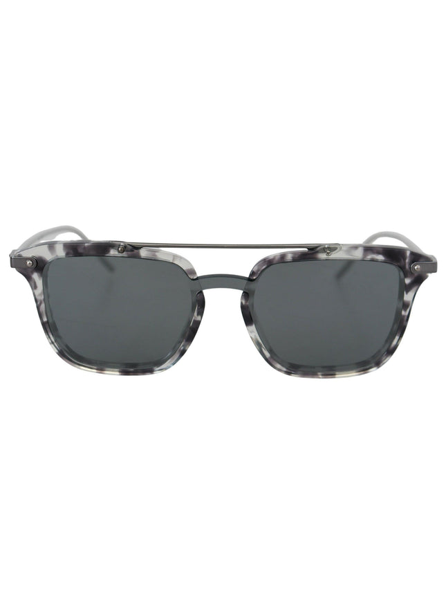 Dolce & Gabbana Gray DG4327-B Gray Frame Metal Gray Lenses Sunglasses - Ellie Belle