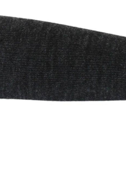 Dolce & Gabbana Gray #DGLovesLondon Embroidered Virgin Wool Gloves - Ellie Belle