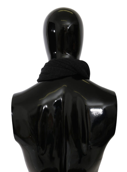 Dolce & Gabbana Gray #DGLovesLondon Wrap Shawl Wool Scarf - Ellie Belle