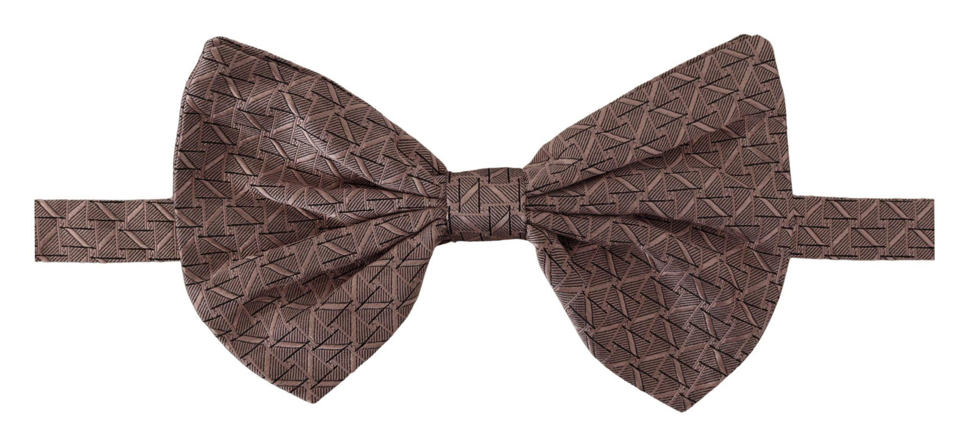 Dolce & Gabbana Gray Fantasy Print Adjustable Neck Papillon Bow Tie - Ellie Belle