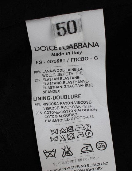Dolce & Gabbana Gray Striped Formal Vest - Ellie Belle