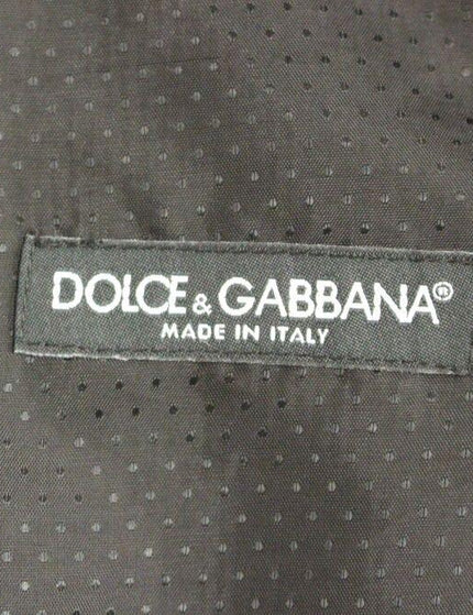 Dolce & Gabbana Gray Wool Blend Logo Vest Gilet Weste - Ellie Belle