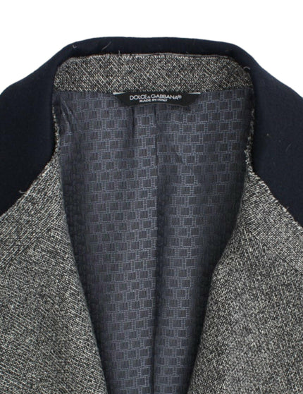 Dolce & Gabbana Gray wool double breasted blazer - Ellie Belle