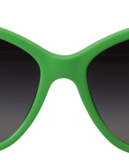 Dolce & Gabbana Green Acetate Frame Round Shades DG4170PM Sunglasses - Ellie Belle