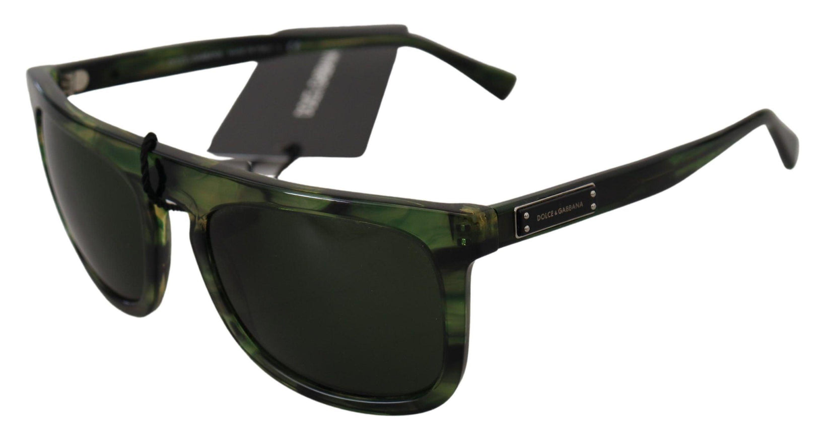 Dolce & Gabbana Green Acetate Full Rim Frame Women DG4288 Sunglasses - Ellie Belle