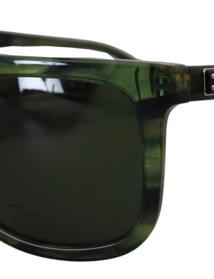 Dolce & Gabbana Green Acetate Full Rim Frame Women DG4288 Sunglasses - Ellie Belle