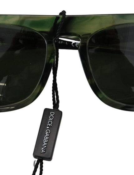 Dolce & Gabbana Green Acetate Full Rim Frame Women DG4288 Sunglasses - Ellie Belle