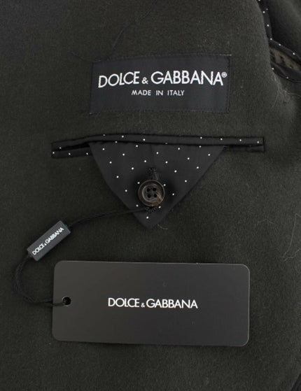 Dolce & Gabbana Green cashmere two button blazer - Ellie Belle