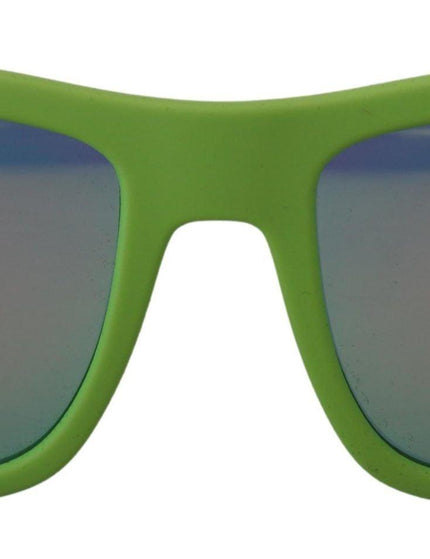 Dolce & Gabbana Green Rubber Full Rim Frame Shades DG6095 Acid Sunglasses - Ellie Belle