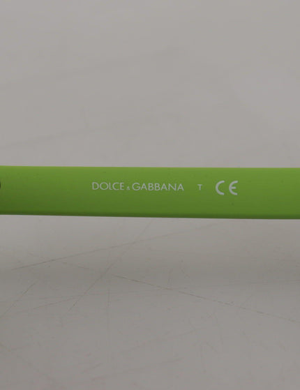 Dolce & Gabbana Green Rubber Full Rim Frame Shades DG6095 Acid Sunglasses - Ellie Belle
