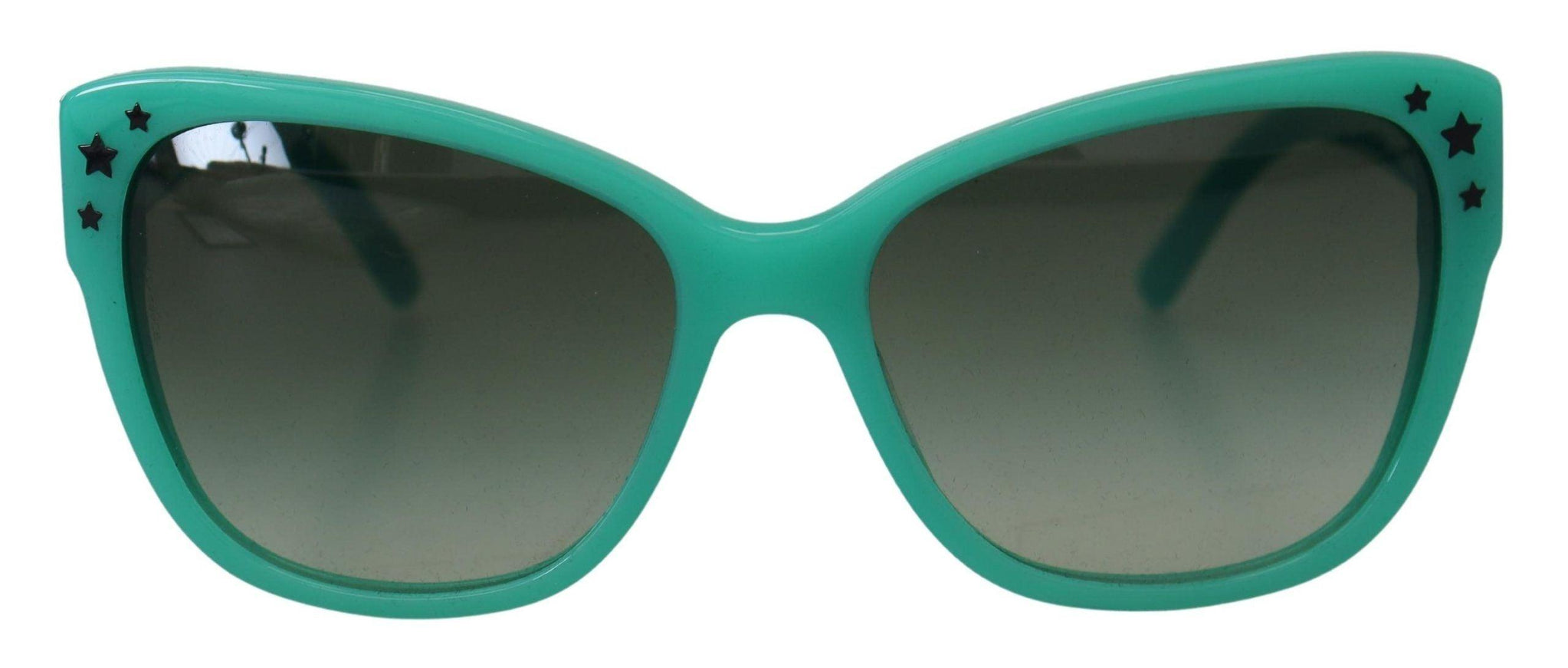 Dolce & Gabbana Green Stars Acetate Square Shades DG4124 Sunglasses - Ellie Belle