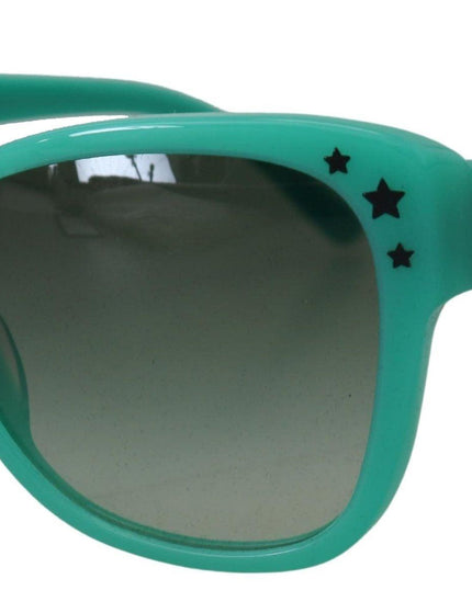 Dolce & Gabbana Green Stars Acetate Square Shades DG4124 Sunglasses - Ellie Belle