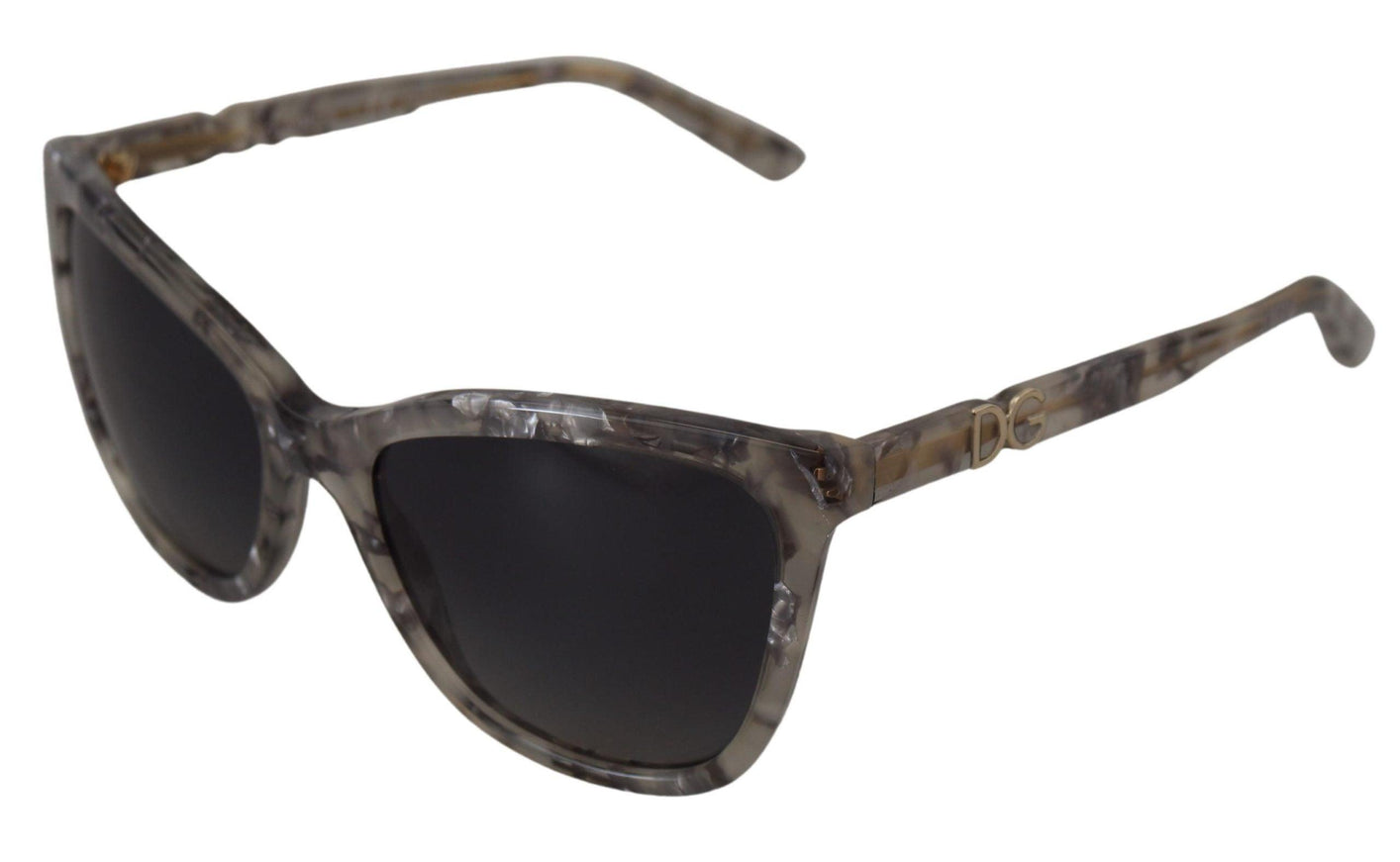 Dolce & Gabbana Grey Acetate Full Rim Cat Eye Frame DG4193 Sunglasses - Ellie Belle