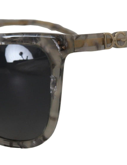 Dolce & Gabbana Grey Acetate Full Rim Cat Eye Frame DG4193 Sunglasses - Ellie Belle