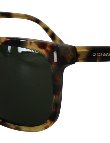Dolce & Gabbana Havana Green Acetate Tortoise Shell DG4271 Sunglasses - Ellie Belle