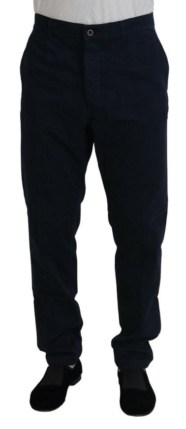 Dolce & Gabbana Men's Navy Formal Pants Trousers - Ellie Belle