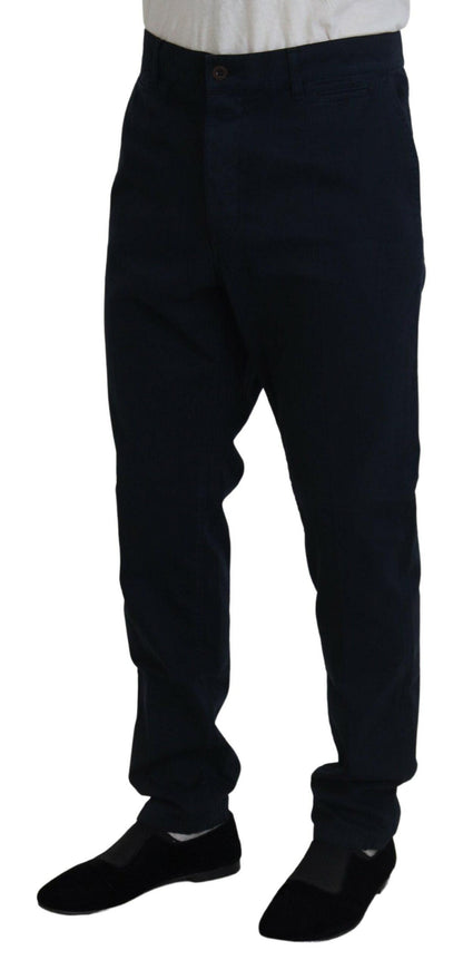 Dolce & Gabbana Men's Navy Formal Pants Trousers - Ellie Belle