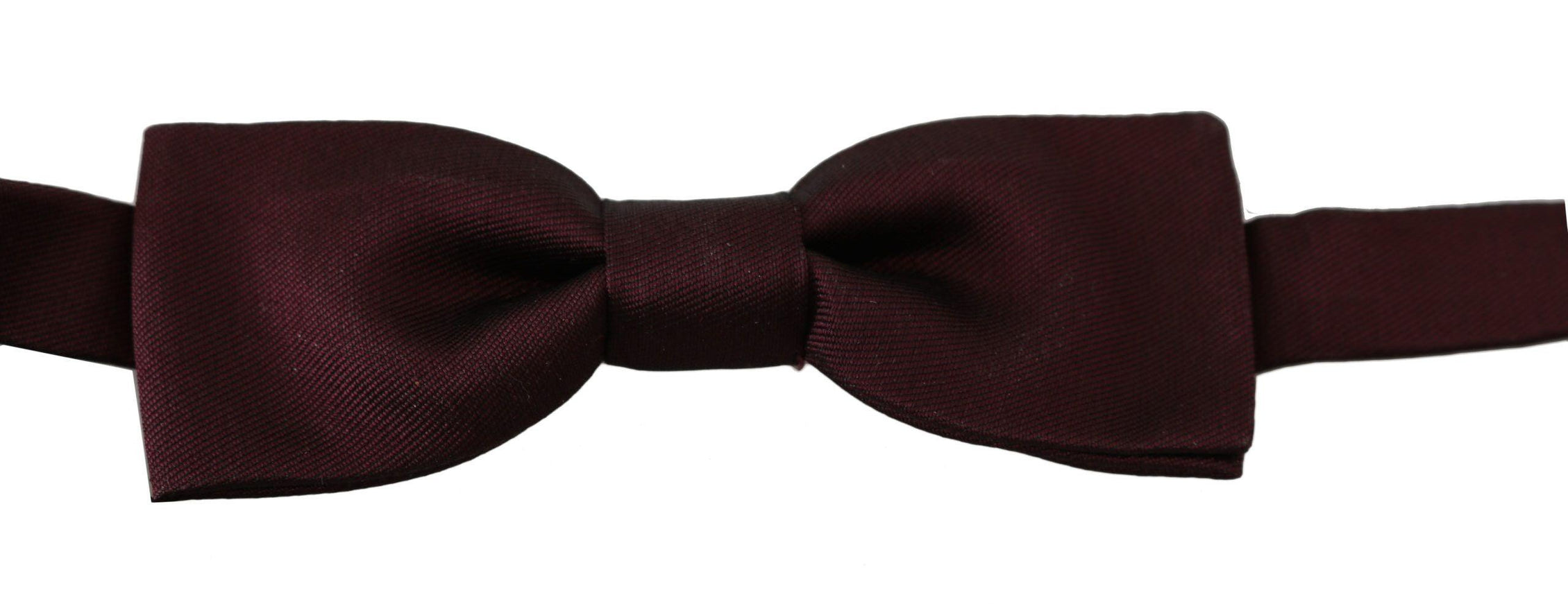 Dolce & Gabbana Men Violet 100% Silk Adjustable Neck Papillon Bow Tie - Ellie Belle