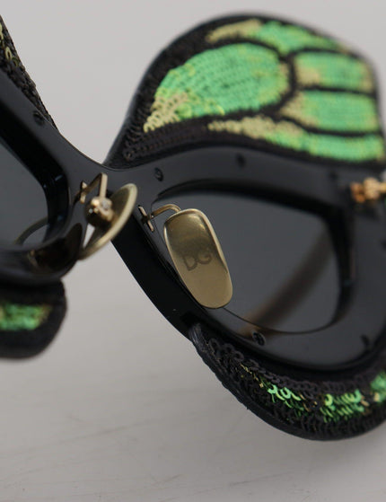 Dolce & Gabbana Multicolor Butterfly Sequined Women Special Edition Sunglasses - Ellie Belle