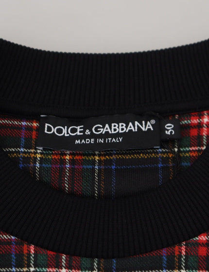 Dolce & Gabbana Multicolor Cotton Crewneck Pullover Sweater - Ellie Belle