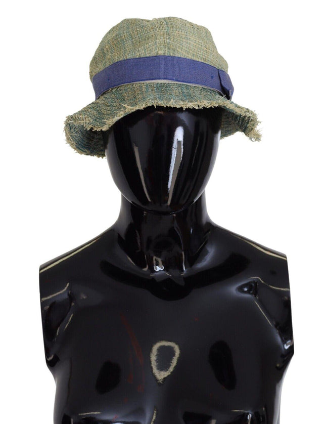 Dolce & Gabbana Multicolor Cotton Straw Bucket Hat - Ellie Belle