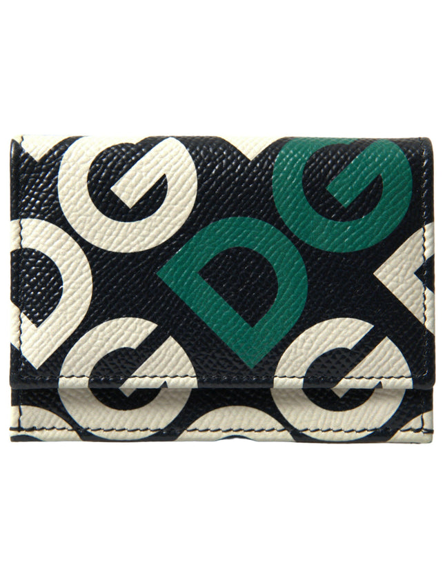 Dolce & Gabbana Multicolor DG Mania French Flap Leather Wallet - Ellie Belle