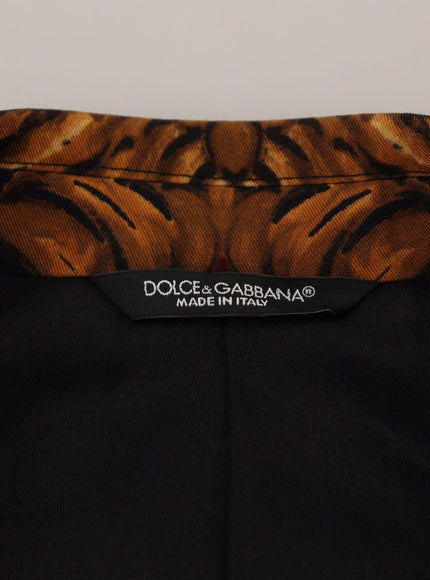 Dolce & Gabbana Multicolor Floral Single Breasted Martini Blazer - Ellie Belle