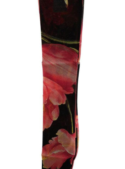 Dolce & Gabbana Multicolor Floral Tulip Nylon Socks - Ellie Belle