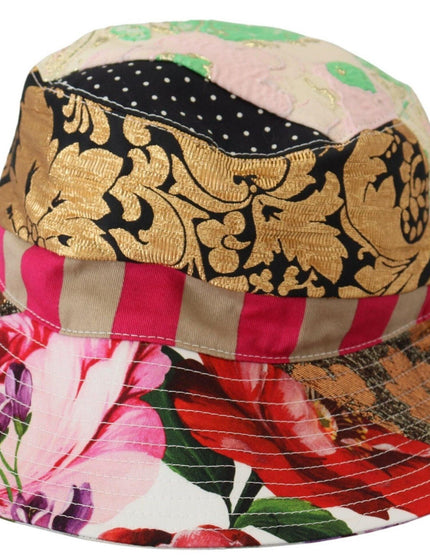 Dolce & Gabbana Multicolor Floral Women Fedora Wide Brim Hat - Ellie Belle