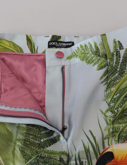 Dolce & Gabbana Multicolor JunglePrint Tapered Pants - Ellie Belle