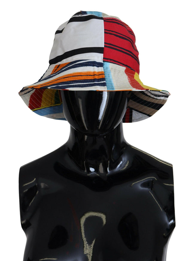 Dolce & Gabbana Multicolor Nylon Women Bucket Wide Brim Hat - Ellie Belle
