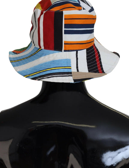 Dolce & Gabbana Multicolor Nylon Women Bucket Wide Brim Hat - Ellie Belle