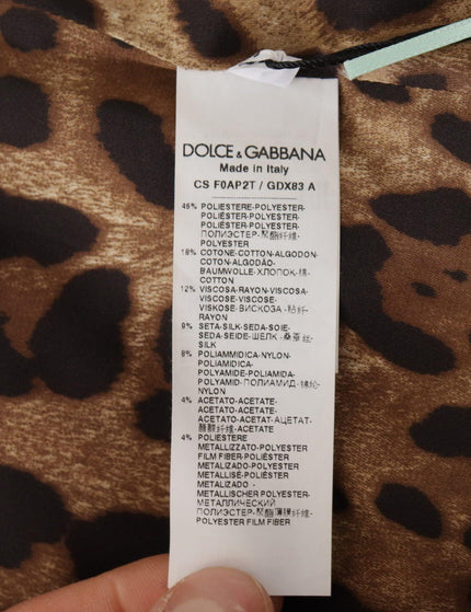 Dolce & Gabbana Multicolor Oversized Floral Patchwork Jacquard Jacket Coat - Ellie Belle