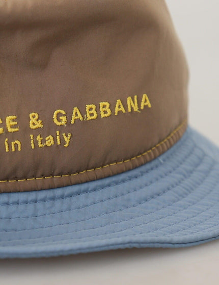 Dolce & Gabbana Multicolor Patchwork Polyester Bucket Hat - Ellie Belle