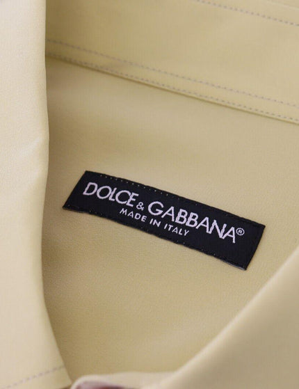Dolce & Gabbana Multicolor Patchwork Silk Button Down Shirt - Ellie Belle