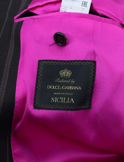 Dolce & Gabbana Multicolor Patchwork Stripes SICILIA Blazer - Ellie Belle