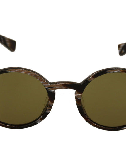 Dolce & Gabbana Multicolor Plastic Frame Round Shape Sunglasses - Ellie Belle