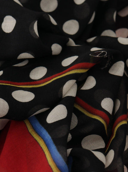 Dolce & Gabbana Multicolor Polka Dots Neck Wrap Shawl Scarf - Ellie Belle
