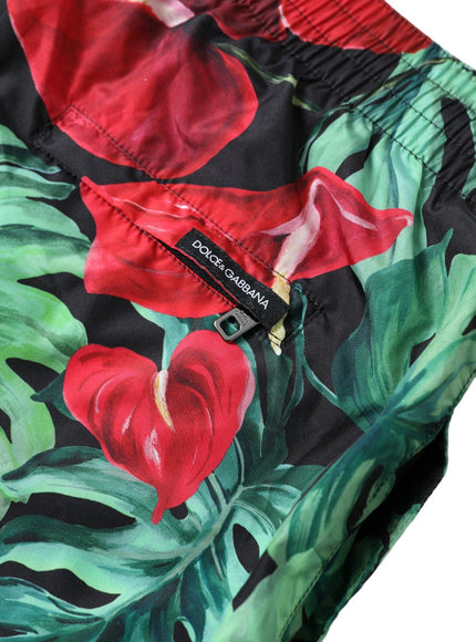 Dolce & Gabbana Multicolor Printed Swimming Beachwear Swimwear - Ellie Belle