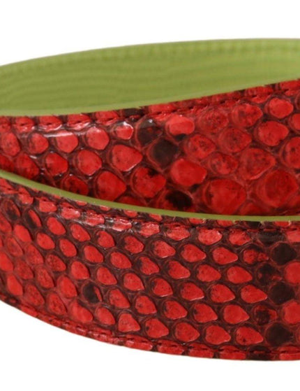 Dolce & Gabbana Multicolor Python Leather Bag Accessory Shoulder Strap - Ellie Belle