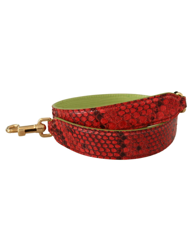 Dolce & Gabbana Multicolor Python Leather Bag Accessory Shoulder Strap - Ellie Belle
