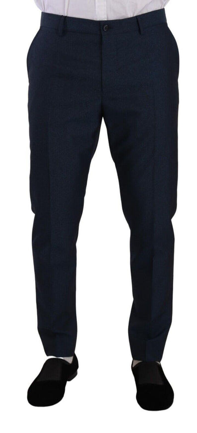 Dolce & Gabbana Navy Men's Formal Trouser Pants - Ellie Belle