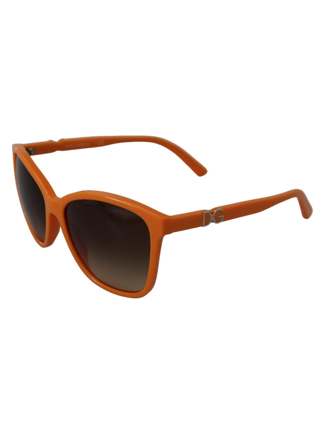 Dolce & Gabbana Orange Acetate Frame Round Shades DG4170PM Sunglasses - Ellie Belle