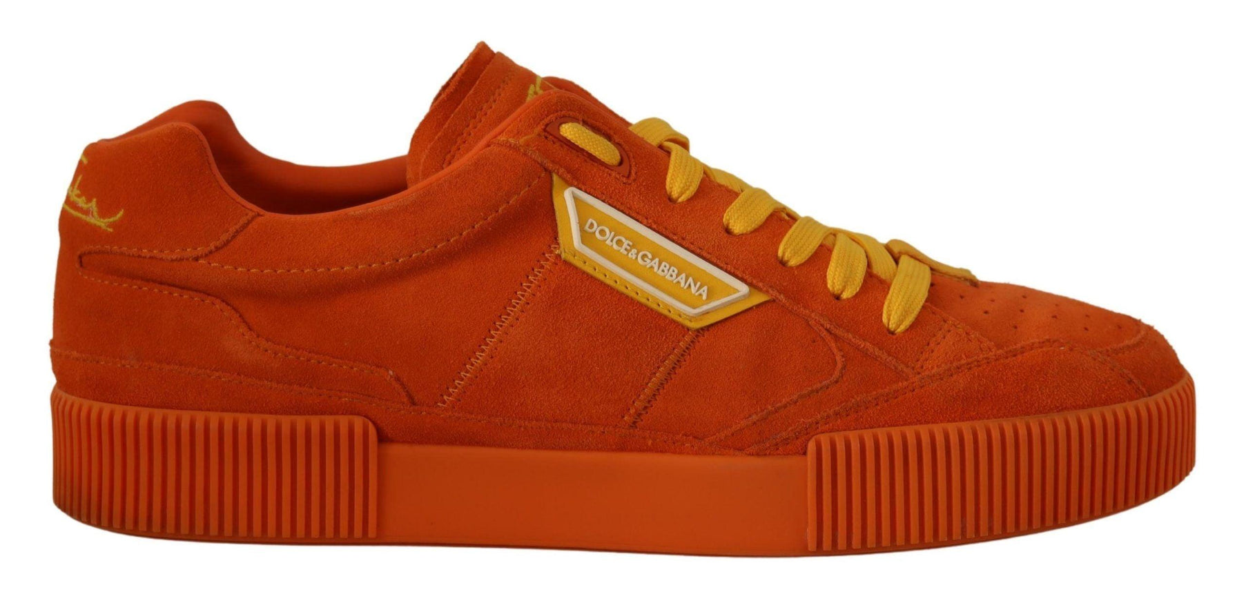 Dolce & Gabbana Orange Leather P.J. Tucker Sneakers Sneakers - Ellie Belle