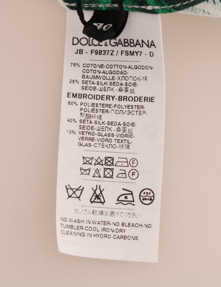 Dolce & Gabbana Pineapple Banana Sequins Crewneck Sweater