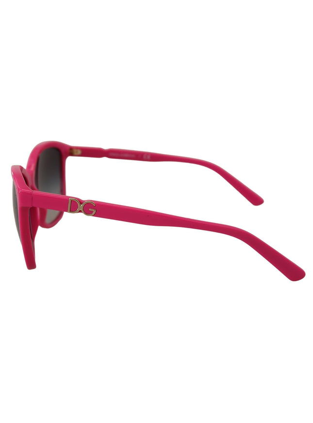 Dolce & Gabbana Pink Acetate Frame Round Shades DG4170M Women Sunglasses - Ellie Belle