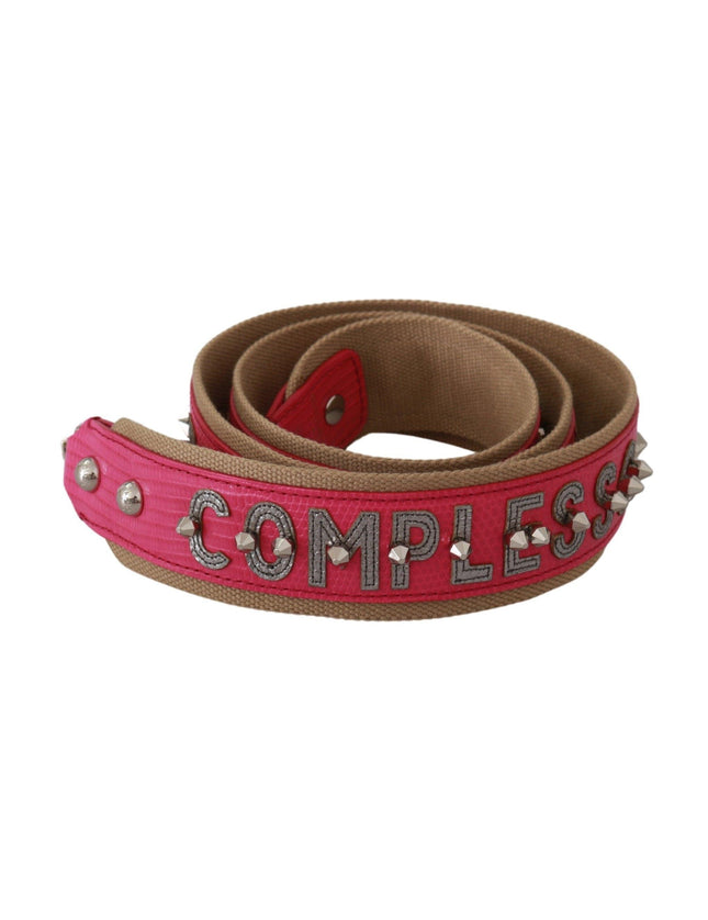 Dolce & Gabbana Pink Handbag Accessory Leather Shoulder Strap - Ellie Belle