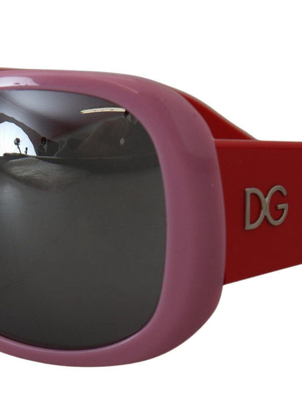 Dolce & Gabbana Pink Red Plastic Frame Oversized DG4033 Sunglasses - Ellie Belle