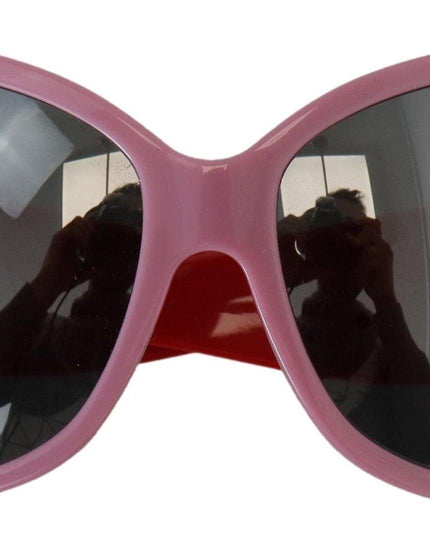 Dolce & Gabbana Pink Red Plastic Frame Oversized DG4033 Sunglasses - Ellie Belle